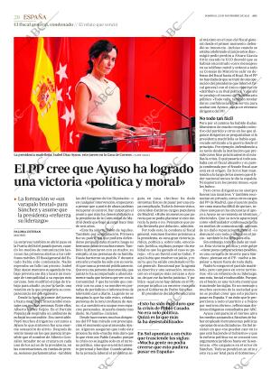 ABC MADRID 23-11-2025 página 28