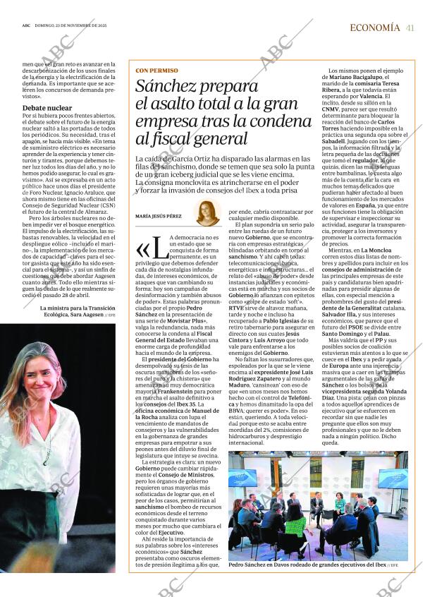 ABC MADRID 23-11-2025 página 41