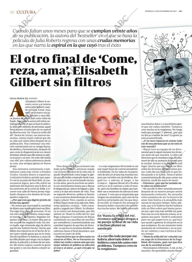 ABC MADRID 23-11-2025 página 50