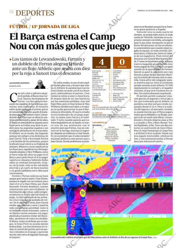 ABC MADRID 23-11-2025 página 52