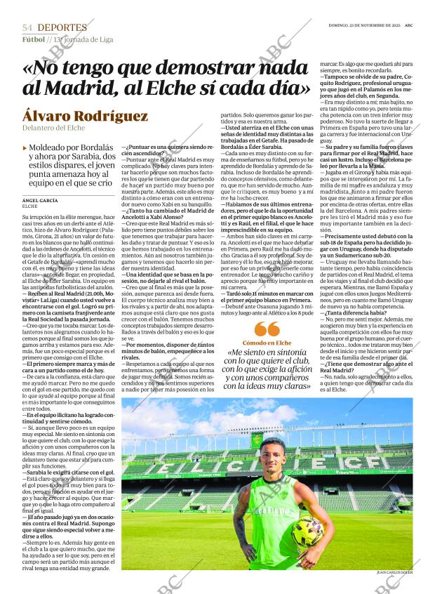 ABC MADRID 23-11-2025 página 54