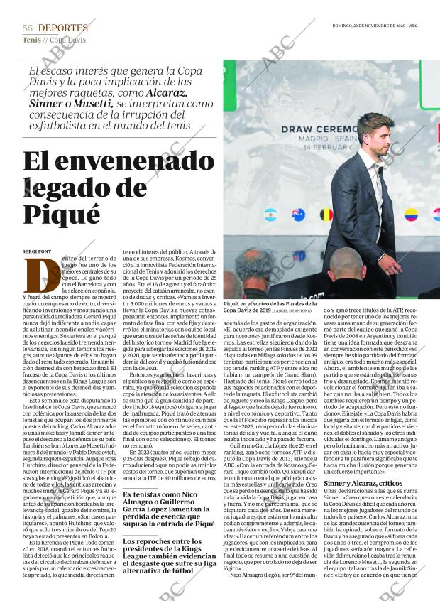 ABC MADRID 23-11-2025 página 56