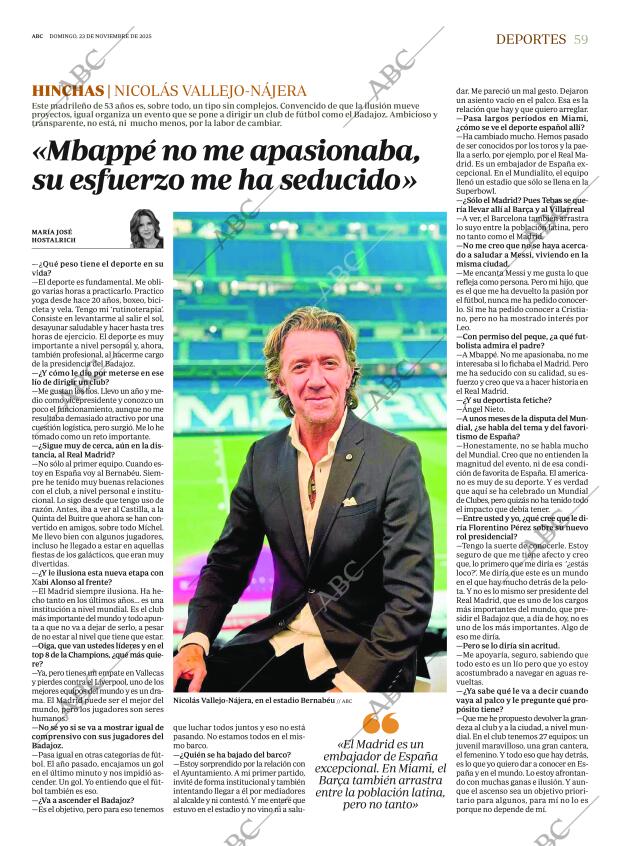 ABC MADRID 23-11-2025 página 59