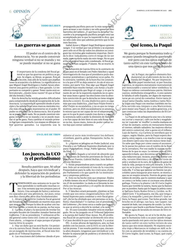 ABC MADRID 23-11-2025 página 6
