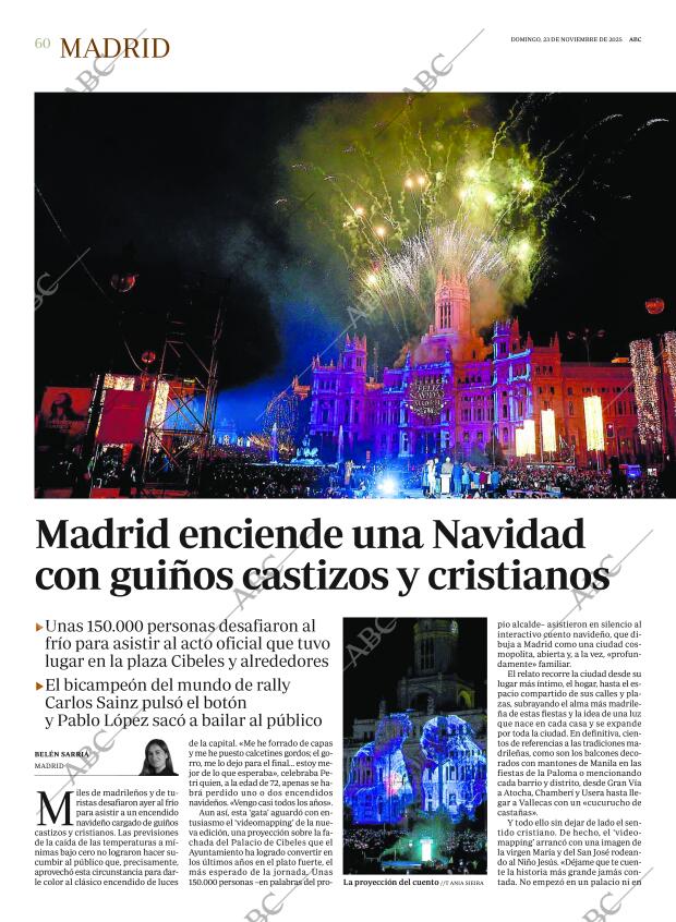 ABC MADRID 23-11-2025 página 60