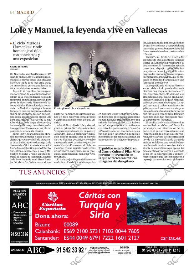 ABC MADRID 23-11-2025 página 64