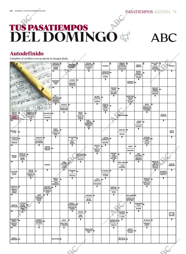 ABC MADRID 23-11-2025 página 71