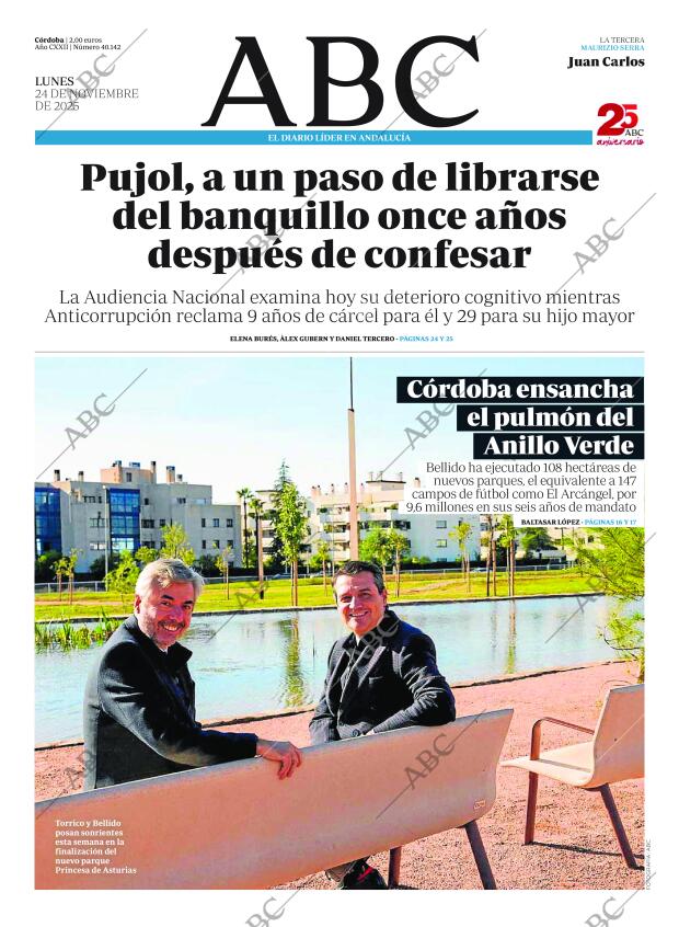 ABC CORDOBA 24-11-2025 página 1