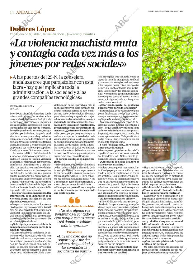ABC CORDOBA 24-11-2025 página 14
