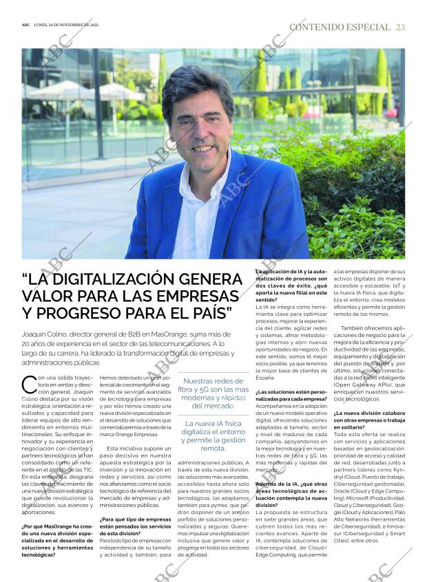 ABC MADRID 24-11-2025 página 23