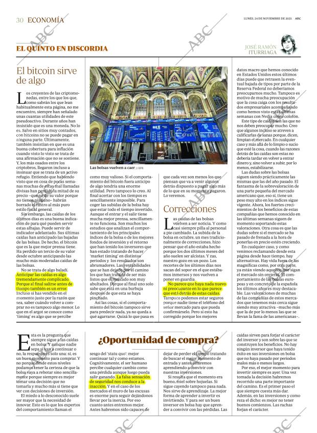 ABC MADRID 24-11-2025 página 30