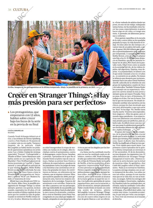 ABC MADRID 24-11-2025 página 38