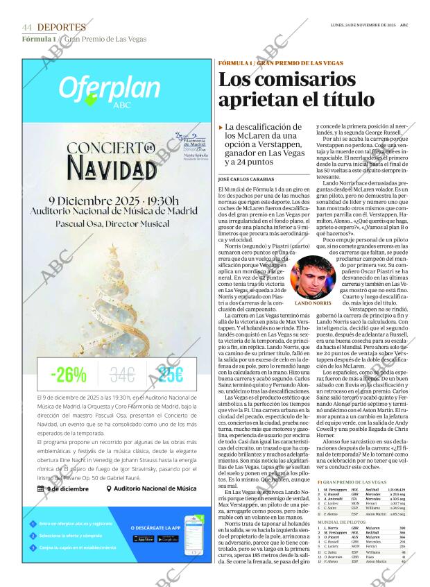 ABC MADRID 24-11-2025 página 44