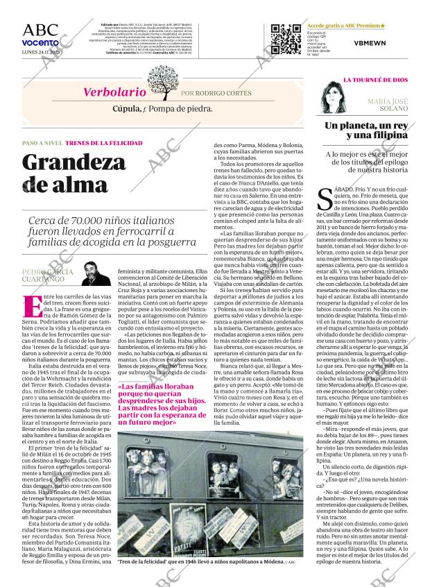 ABC MADRID 24-11-2025 página 62