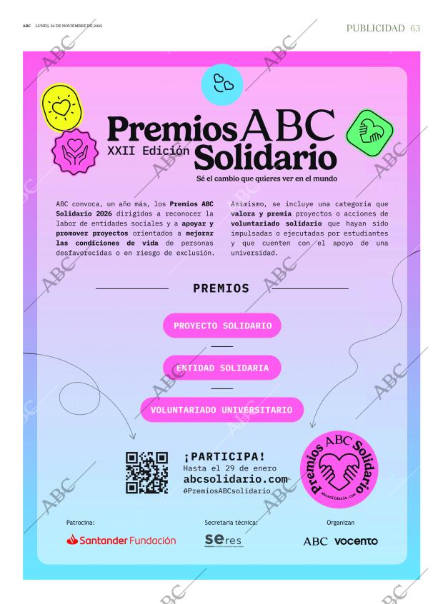 ABC MADRID 24-11-2025 página 63