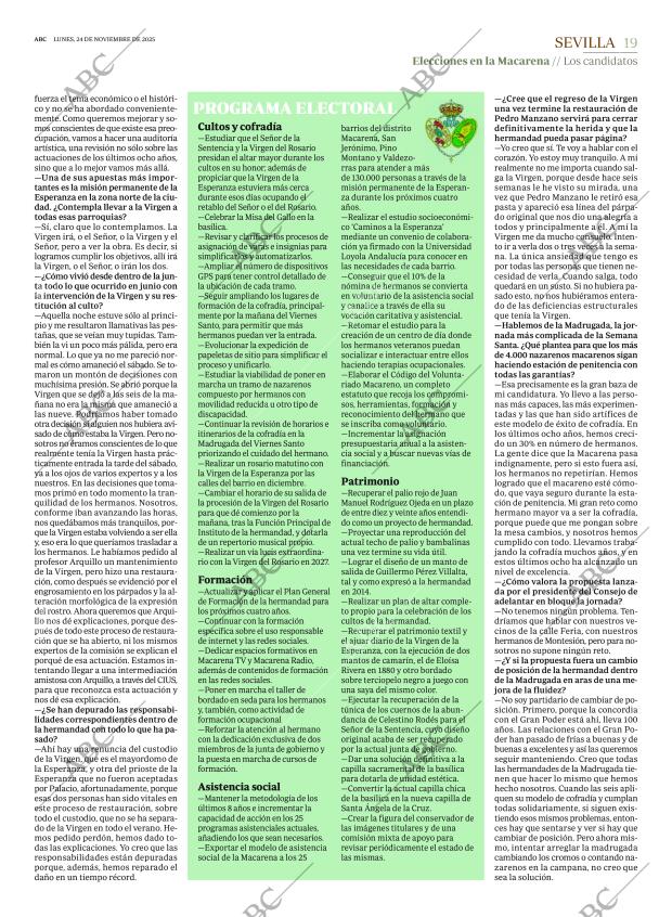 ABC SEVILLA 24-11-2025 página 19