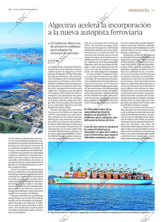 ABC SEVILLA 24-11-2025 página 25