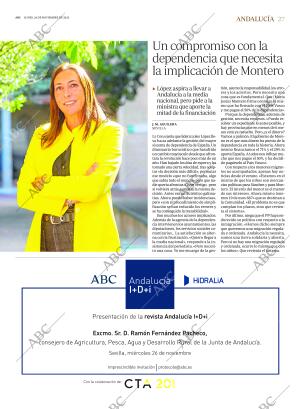 ABC SEVILLA 24-11-2025 página 27