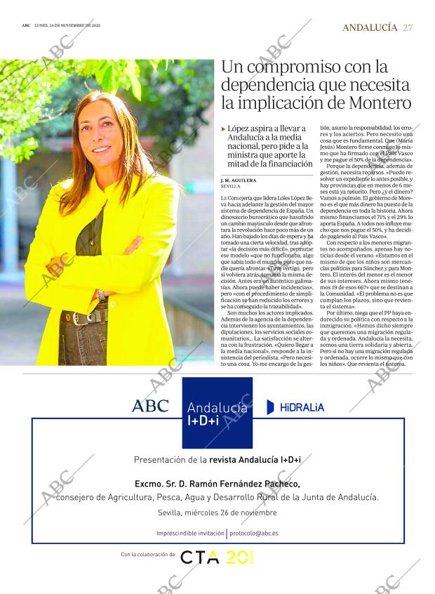 ABC SEVILLA 24-11-2025 página 27