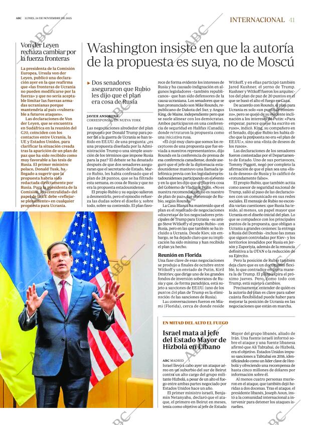 ABC SEVILLA 24-11-2025 página 41