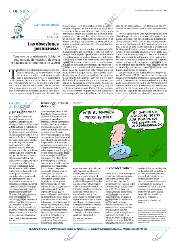 ABC SEVILLA 24-11-2025 página 6