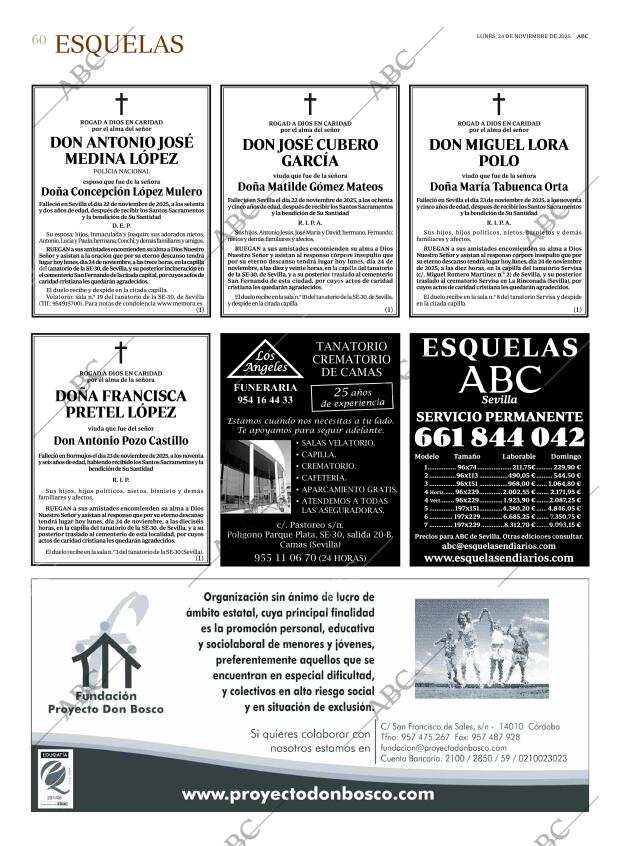 ABC SEVILLA 24-11-2025 página 60