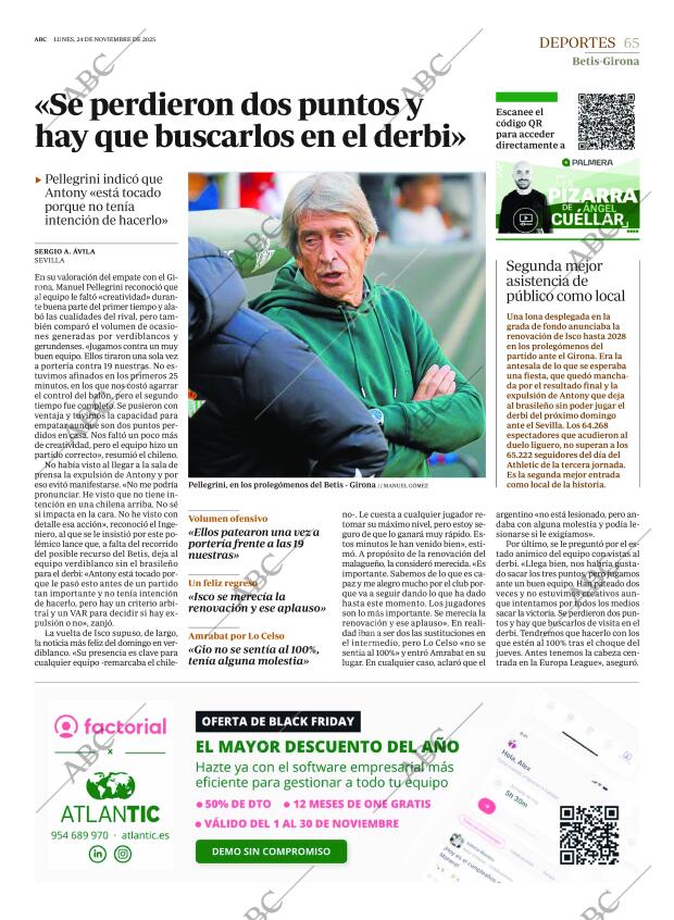 ABC SEVILLA 24-11-2025 página 65