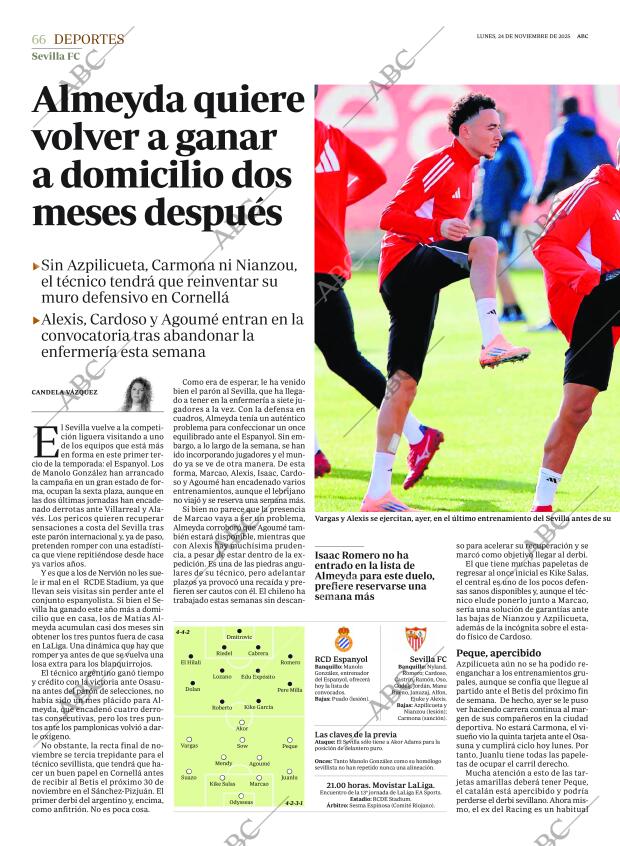 ABC SEVILLA 24-11-2025 página 66