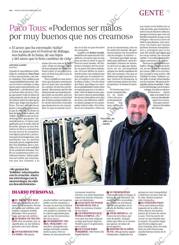 ABC SEVILLA 24-11-2025 página 75