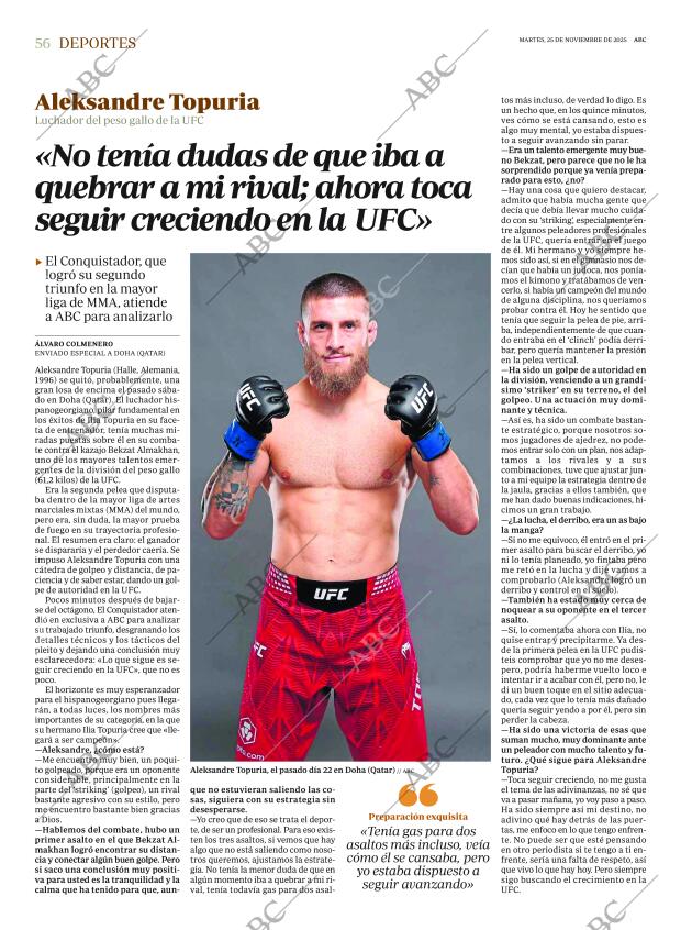 ABC CORDOBA 25-11-2025 página 56