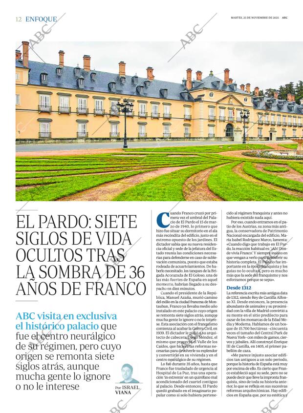 ABC MADRID 25-11-2025 página 12