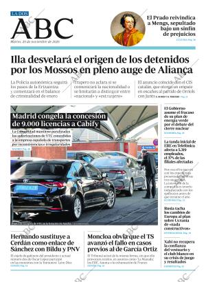 ABC MADRID 25-11-2025 página 2