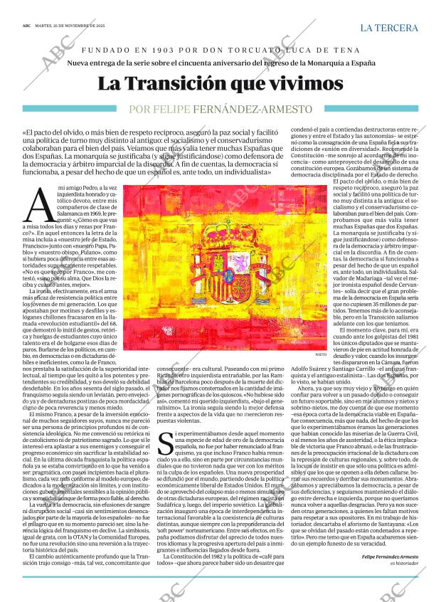 ABC MADRID 25-11-2025 página 3
