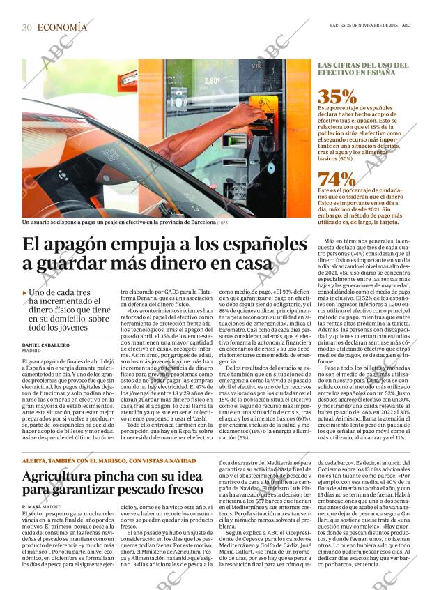 ABC MADRID 25-11-2025 página 30