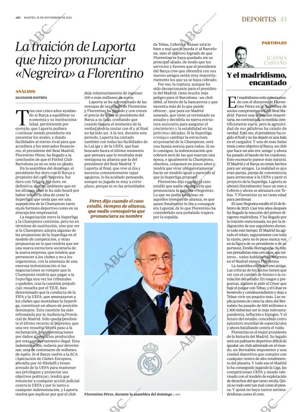 ABC MADRID 25-11-2025 página 43