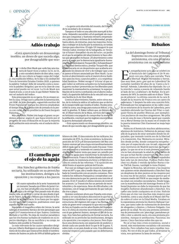 ABC MADRID 25-11-2025 página 6