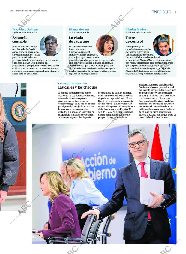 ABC MADRID 26-11-2025 página 11