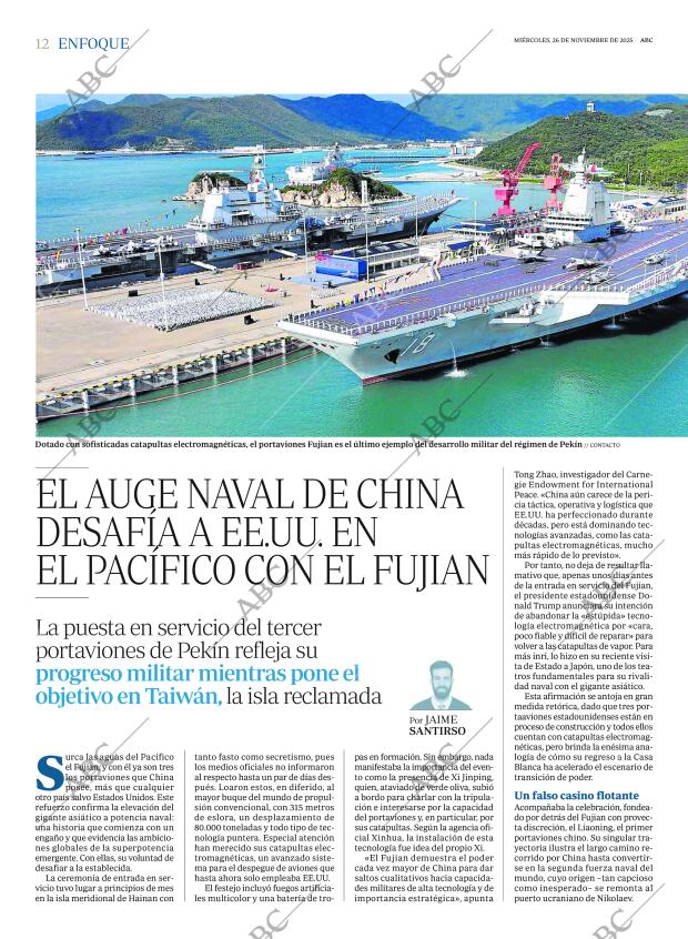 ABC MADRID 26-11-2025 página 12