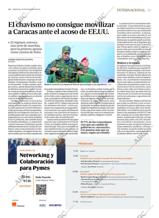 ABC MADRID 26-11-2025 página 29