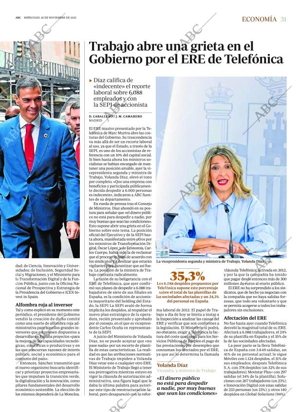 ABC MADRID 26-11-2025 página 31