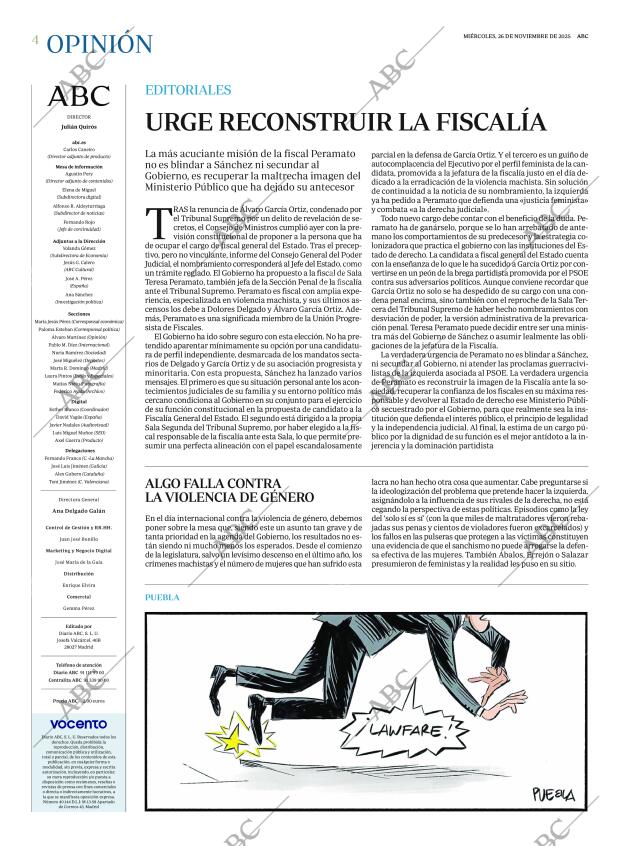ABC MADRID 26-11-2025 página 4