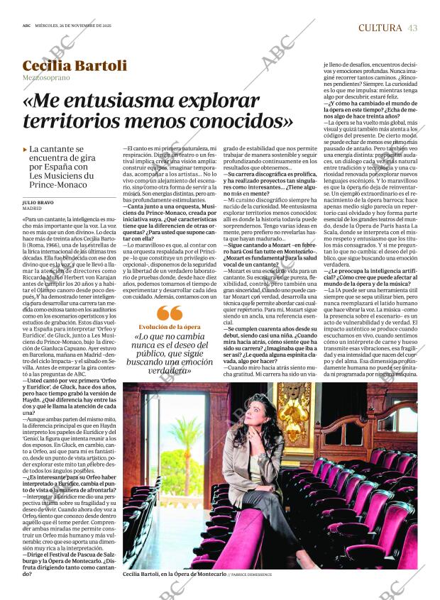 ABC MADRID 26-11-2025 página 43