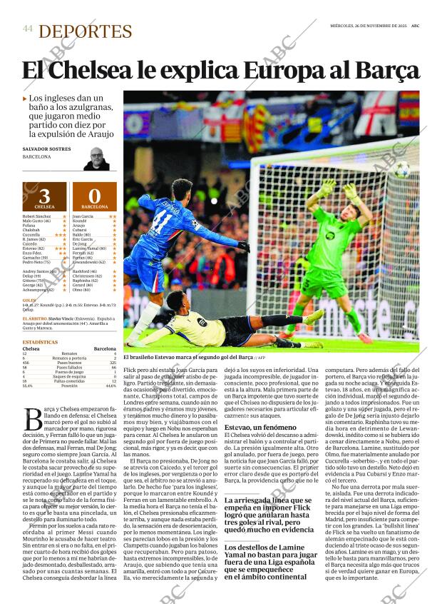 ABC MADRID 26-11-2025 página 44