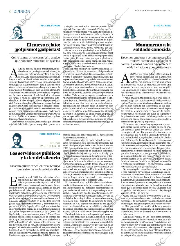 ABC MADRID 26-11-2025 página 6
