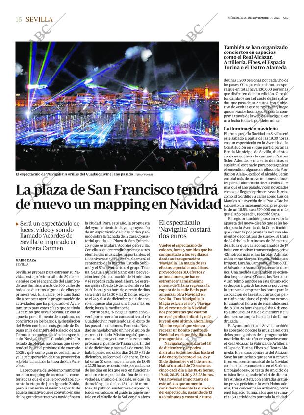 ABC SEVILLA 26-11-2025 página 16