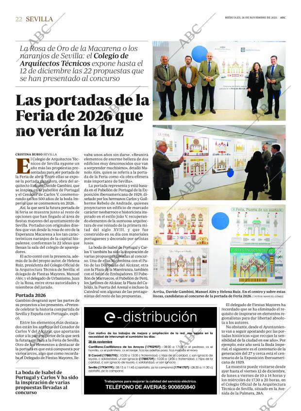ABC SEVILLA 26-11-2025 página 22