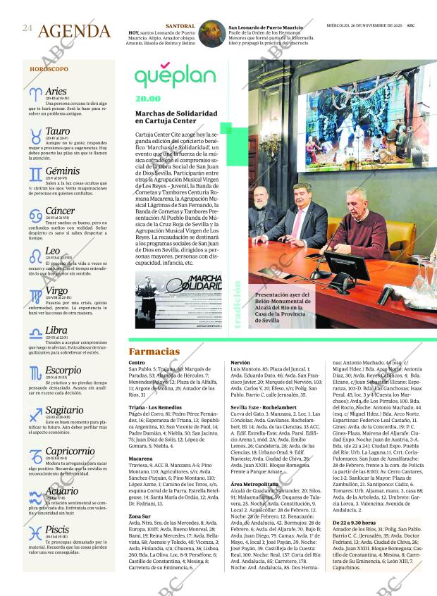 ABC SEVILLA 26-11-2025 página 24