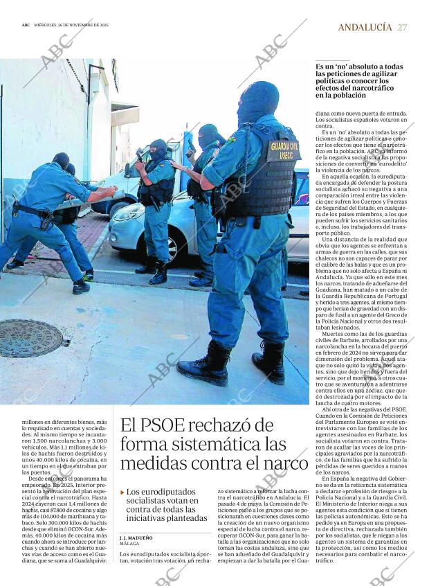 ABC SEVILLA 26-11-2025 página 27