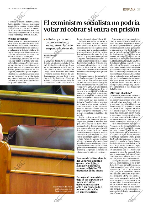 ABC SEVILLA 26-11-2025 página 33