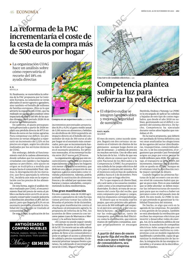 ABC SEVILLA 26-11-2025 página 46